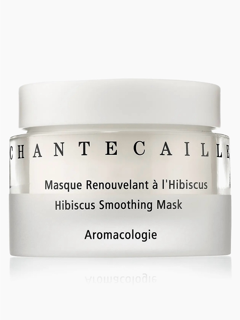 Chantecaille Hibiscus Smoothing Mask — White Cream Jar